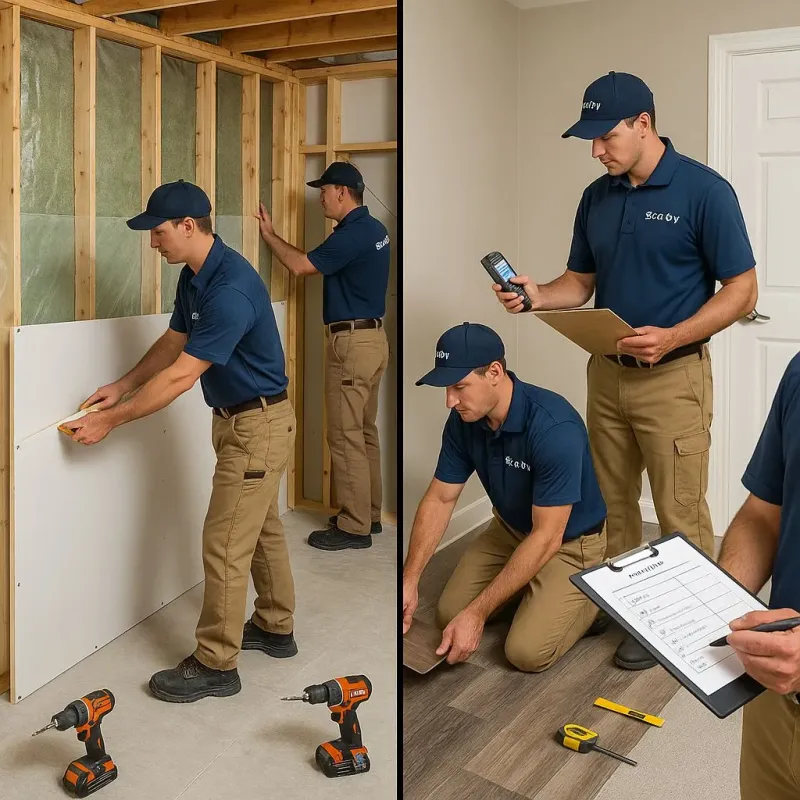Repairs and Reconstruction process in Pennsport, PA